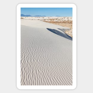 White Sand Dune Sticker